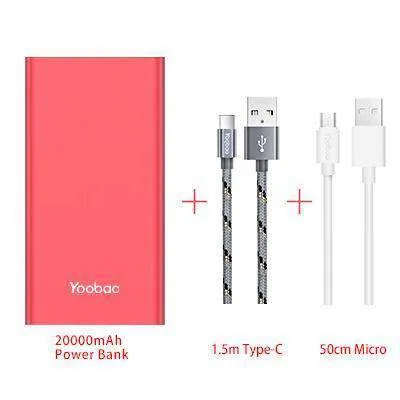 Dual Charge Power Bank 20,000 mAh