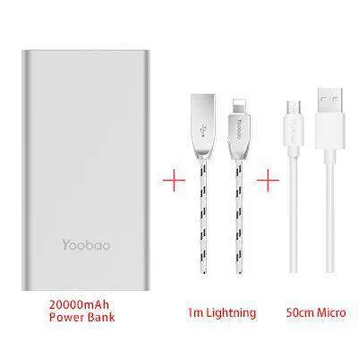Dual Charge Power Bank 20,000 mAh