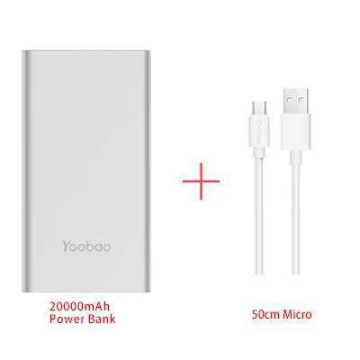 Dual Charge Power Bank 20,000 mAh