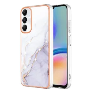 Dual-Sided Electroplated Marble IMD Phone Case for Samsung Galaxy A05s, Series 2