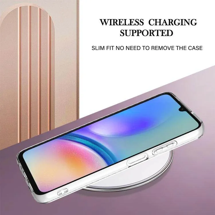 Dual-Sided Electroplated Marble IMD Phone Case for Samsung Galaxy A05s, Series 2