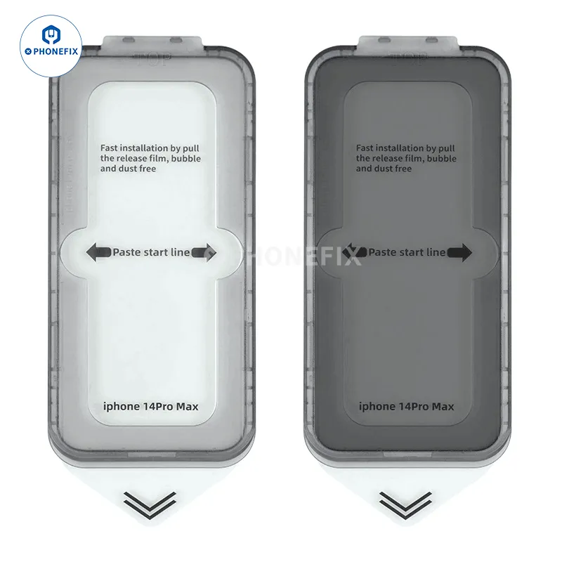 Dust-free Cabin Tempered Film Screen Protector For iPhone 12-15PM