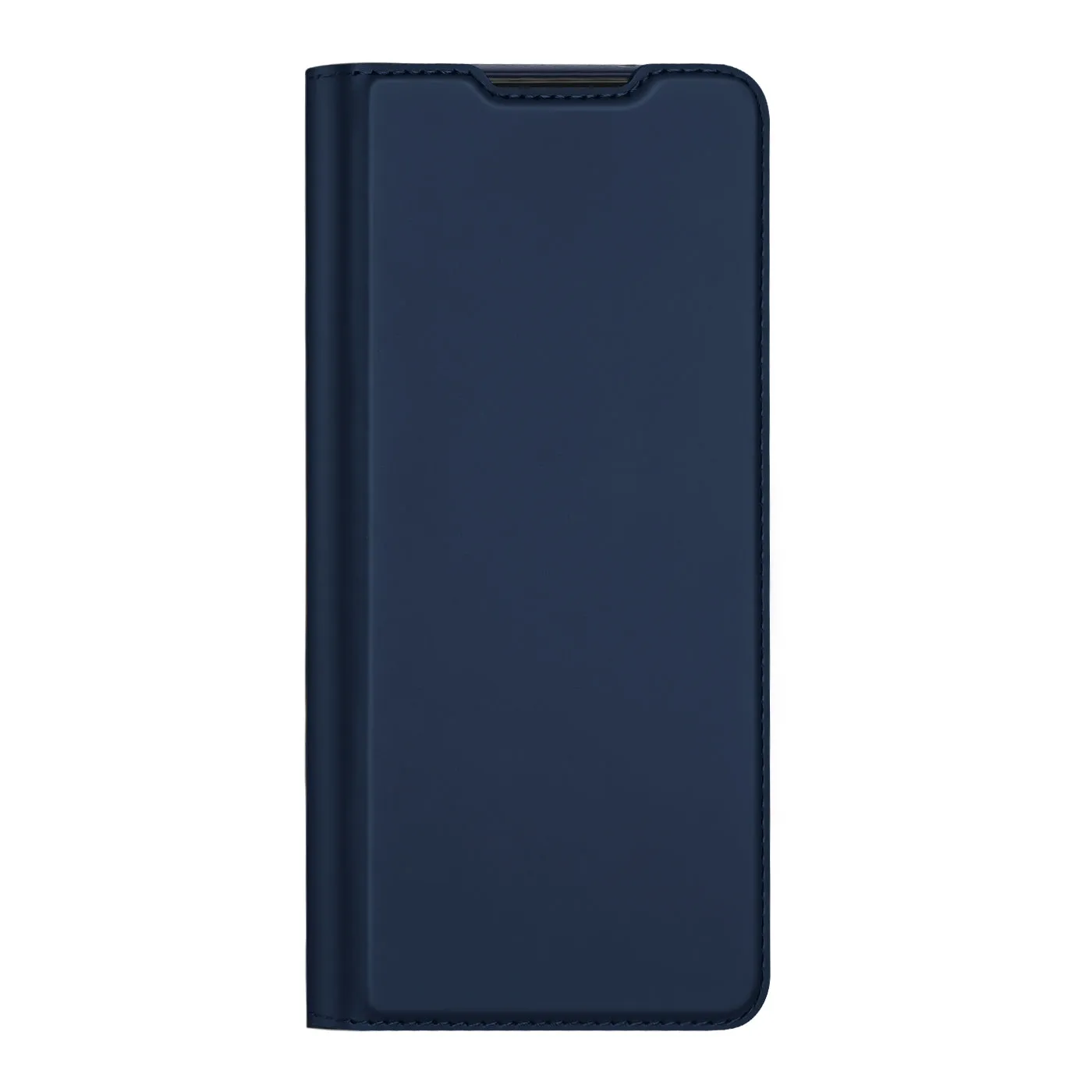 DUX DUCIS Skin Pro Faux Leather Wallet Flip Case for Motorola Moto G51 5G - Blue