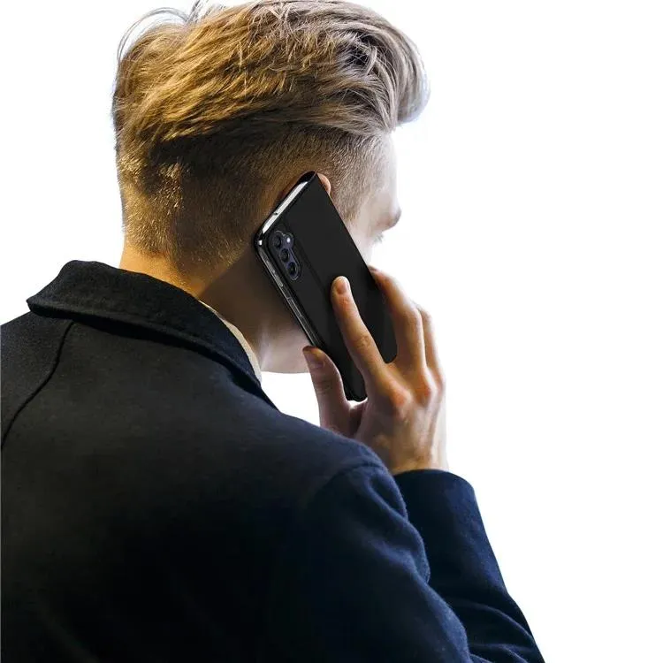 Dux Ducis Skin Pro Faux Leather Wallet Flip Case for Samsung Galaxy A16 5G - Black