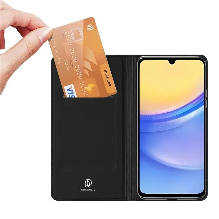 Dux Ducis Skin Pro Faux Leather Wallet Flip Case for Samsung Galaxy A16 5G - Black