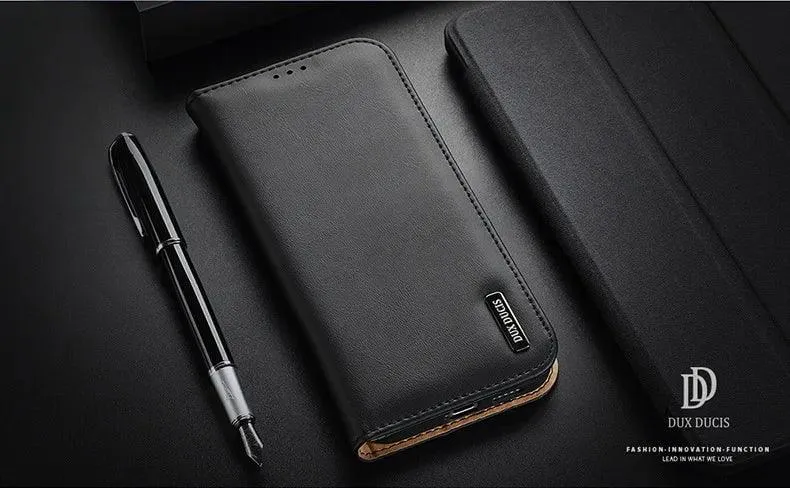 DuxDucis Galaxy S24 Ultra Real Leather Wallet