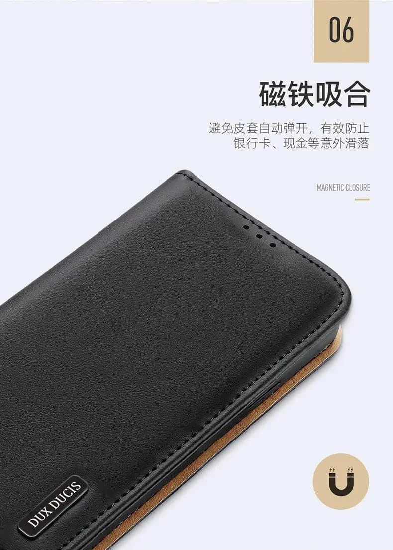 DuxDucis Galaxy S24 Ultra Real Leather Wallet