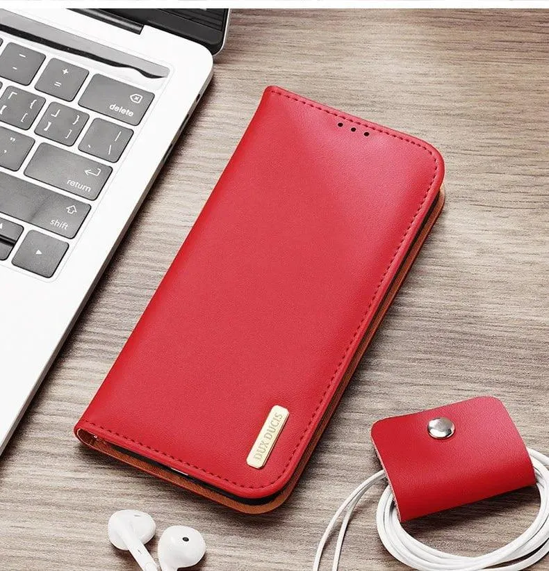 DuxDucis Galaxy S24 Ultra Real Leather Wallet