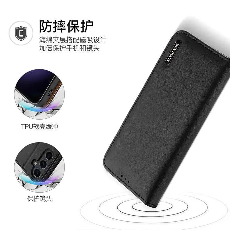 DuxDucis Galaxy S24 Ultra Real Leather Wallet