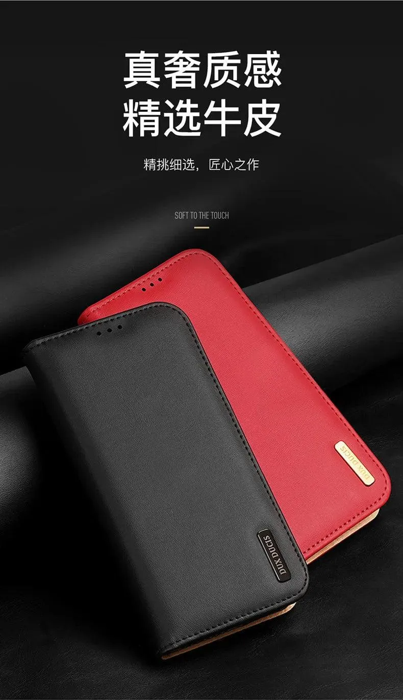 DuxDucis Galaxy S24 Ultra Real Leather Wallet