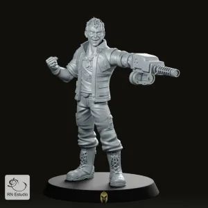 Dyne Cyberpunk Miniature