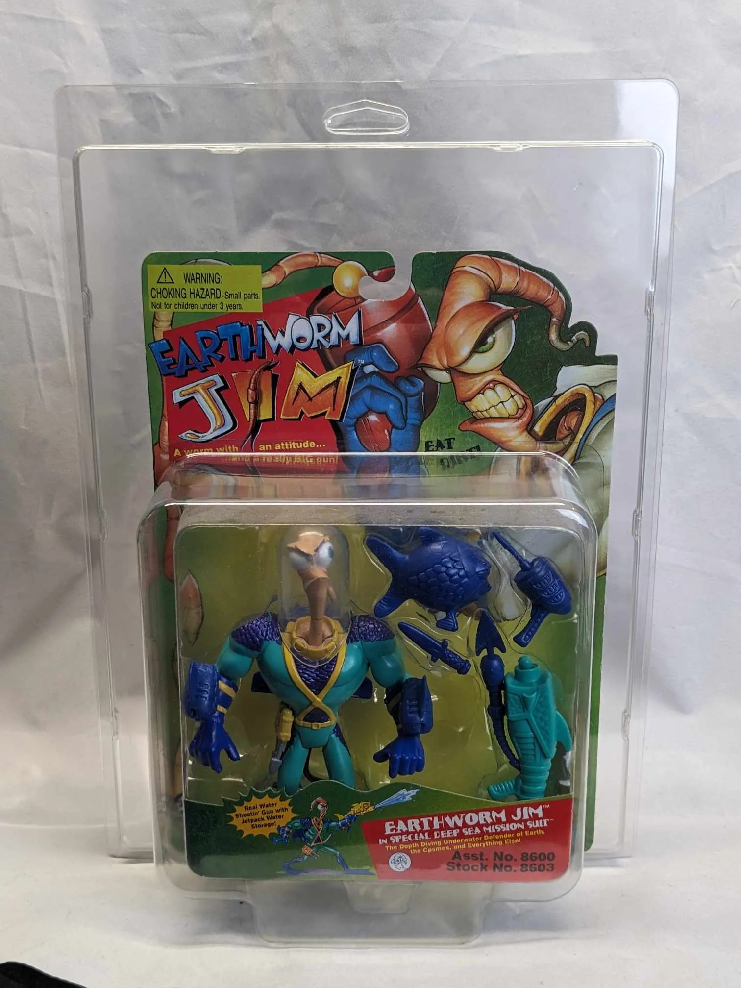 EARTHWORM JIM | MOC UV PROTECTIVE CASE ZOLOLOC ZOLOCASE