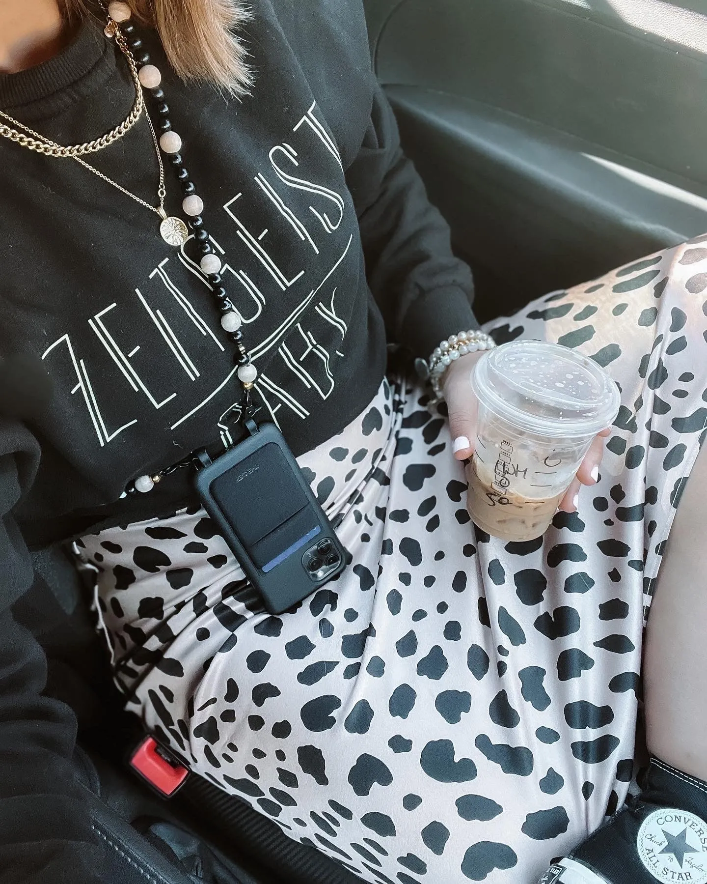 Ebony Phone Strap