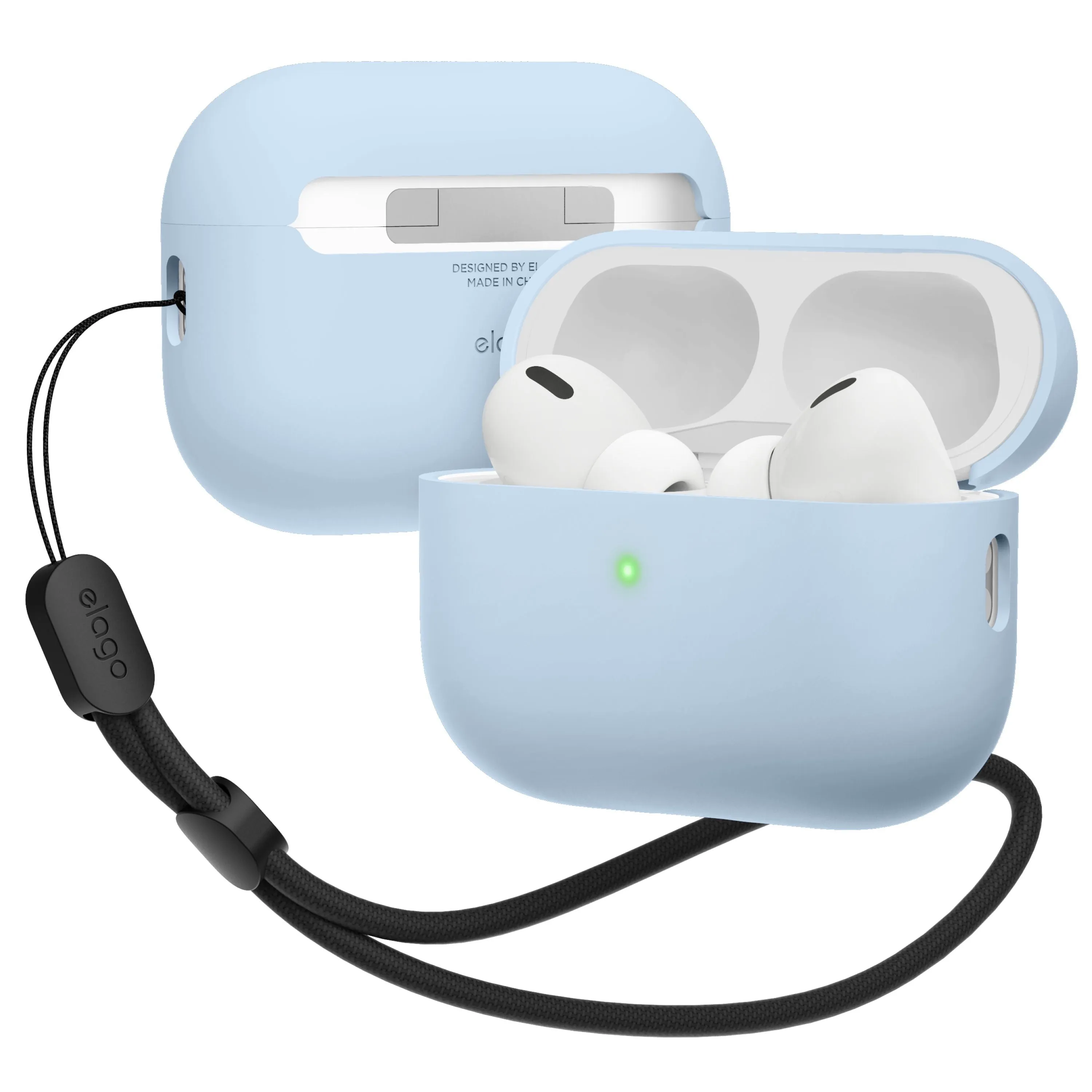 Elago Liquid Hybrid Case with Nylon Lanyard for AirPods Pro 2