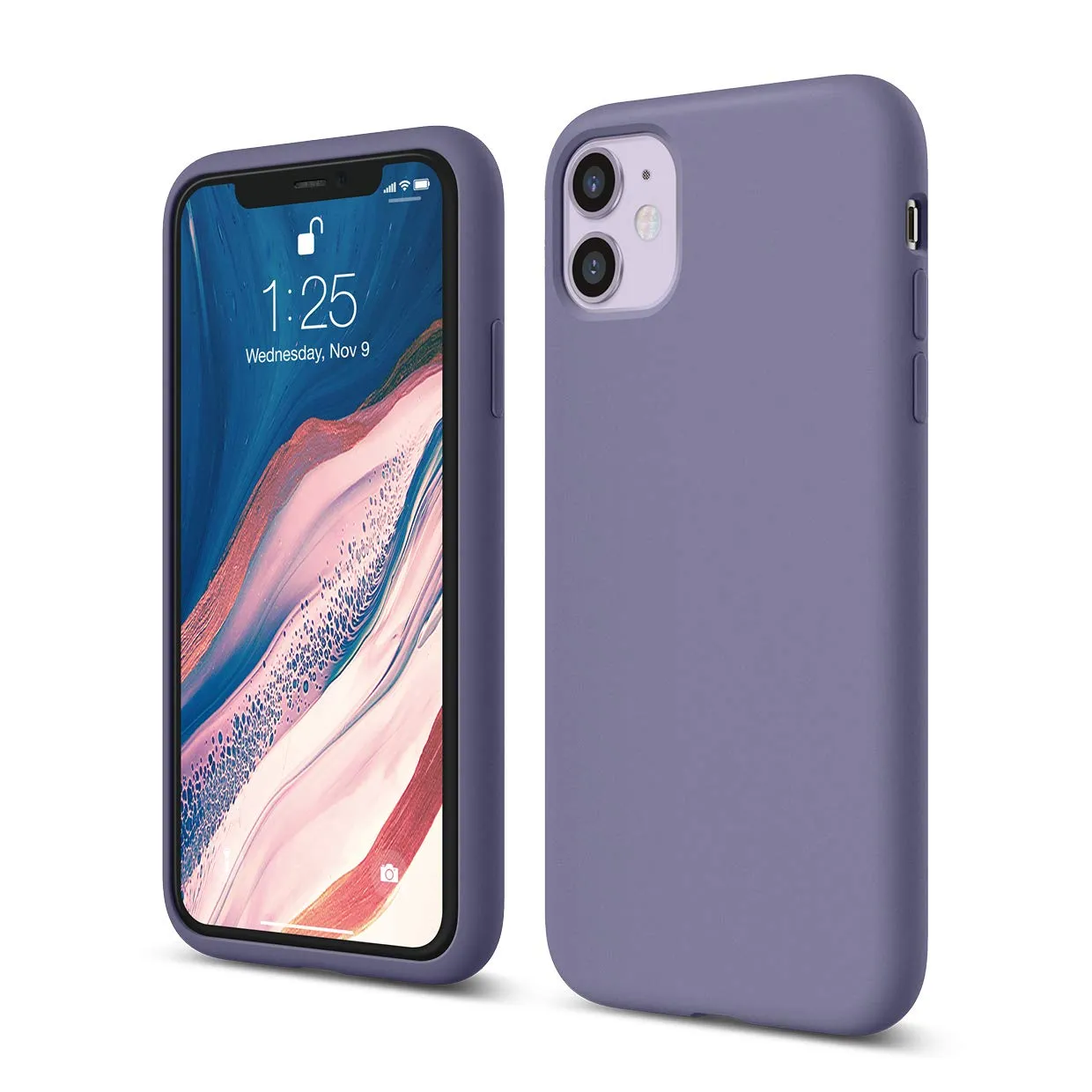 ELAGO Premium Silicone Case, Lavender Grey