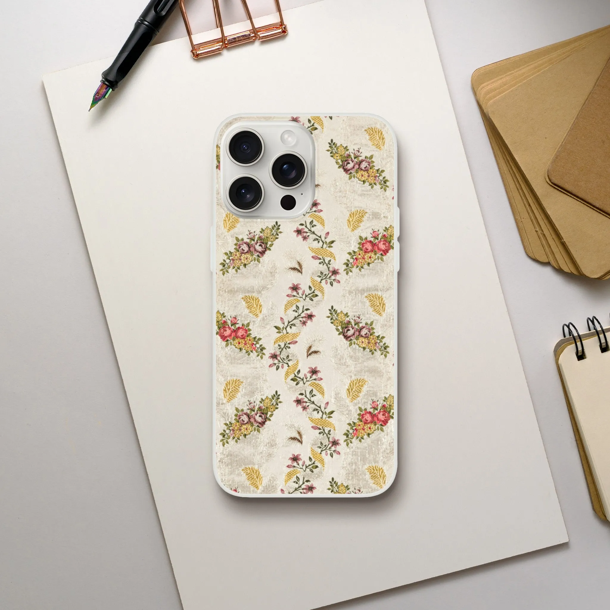 Elegant Floral Flexi Case
