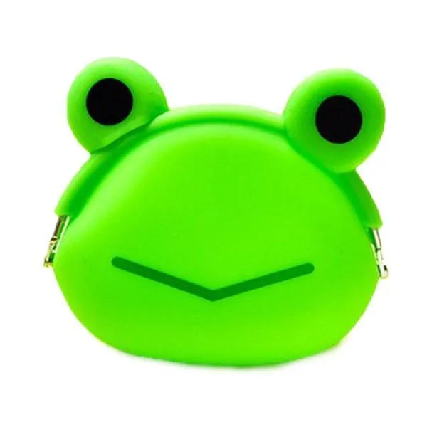 elvesmall Women Silicone Jelly Coin Purse Cartoon Lovely Animal Bag