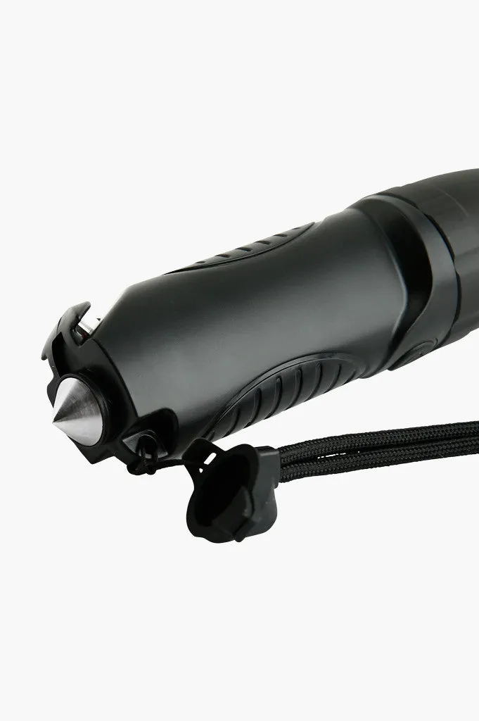 Emergency Flashlight with Glass Breaker, Seatbelt Cutter and 5200mAh Power Bank