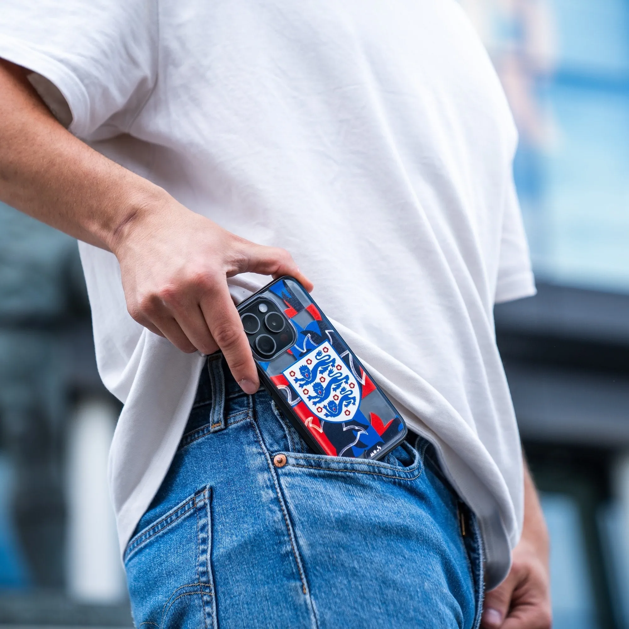 England Three Lions Printed Phone Case