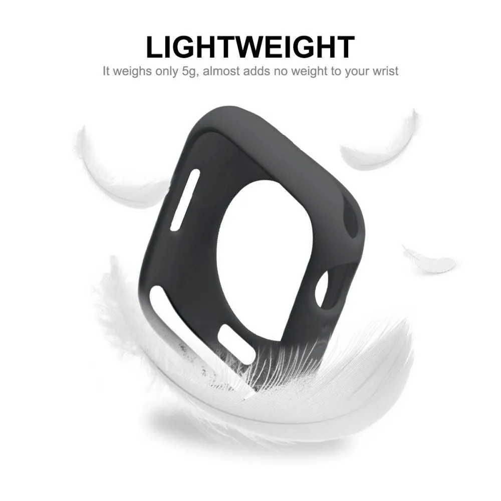ENKAY Apple Watch (45mm) TPU cover with screen protector - Black