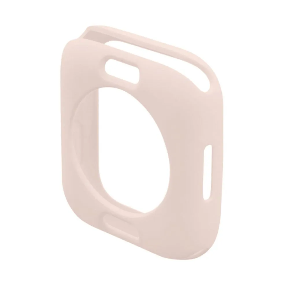 ENKAY Apple Watch (45mm) TPU cover with screen protector - Pink