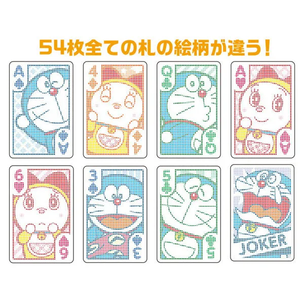 Ensky Transparent Playing Card Series - Doraemon (2021 Apr resale ver.)