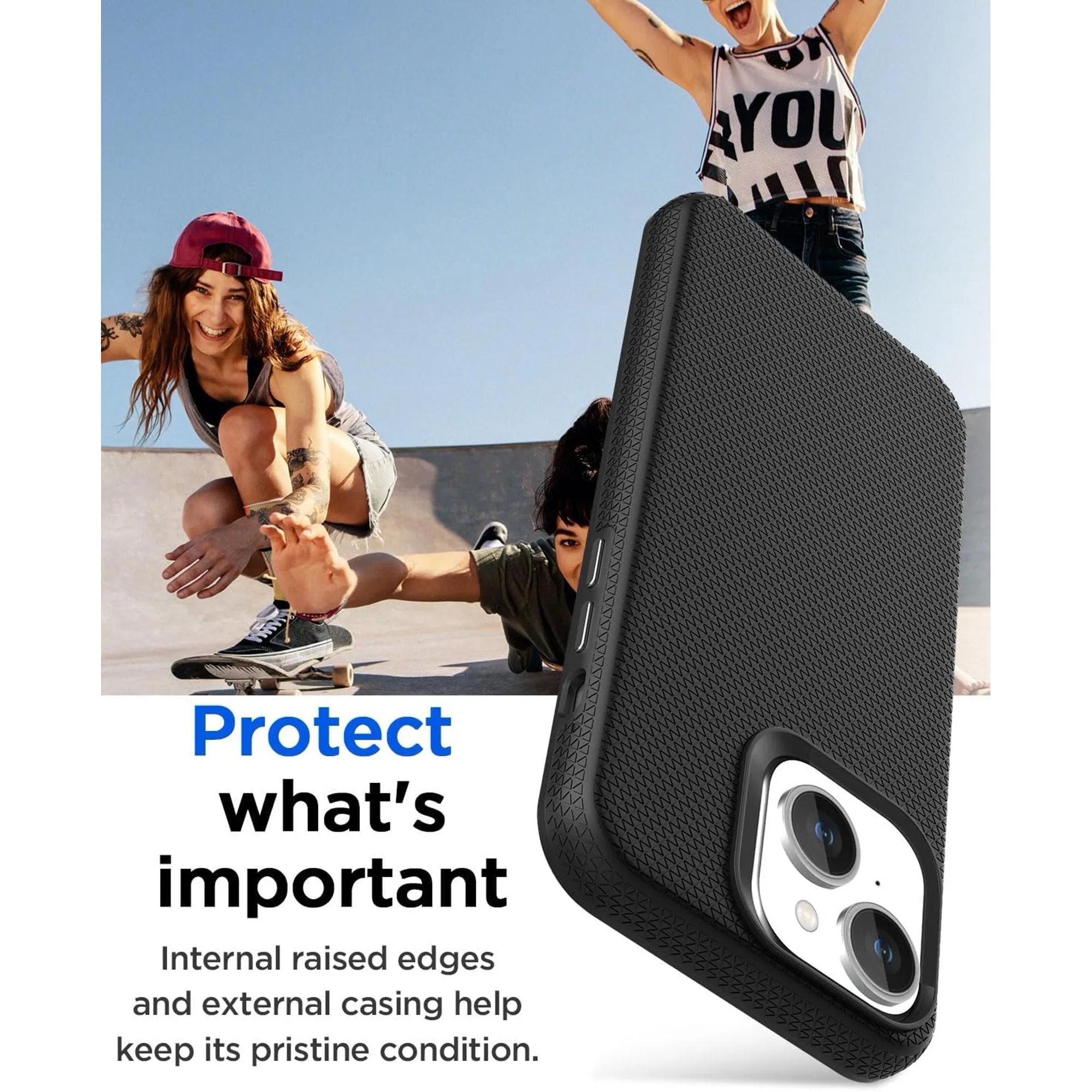 Entronix Apple iPhone 16 Plus Impact Shock Bumper Case,