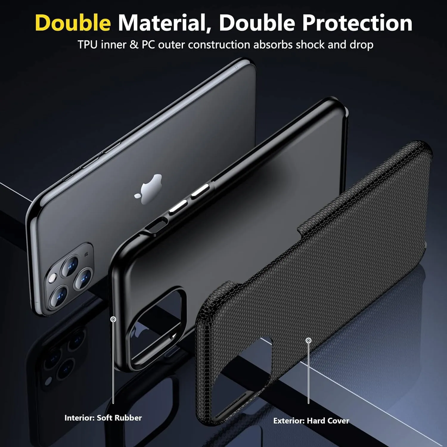 Entronix Apple iPhone 16 Pro Max Impact Shock Bumper Case,