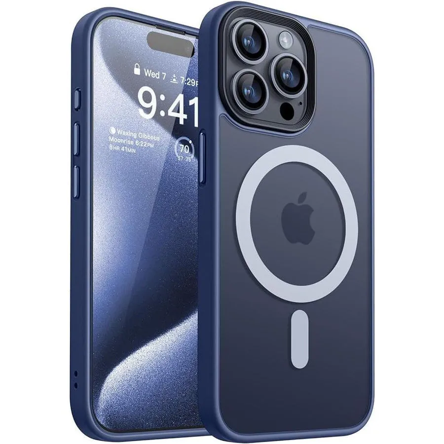 Entronix Apple iPhone 16 Pro Max [Magnetic-Compatible] Case - Translucent Matte,