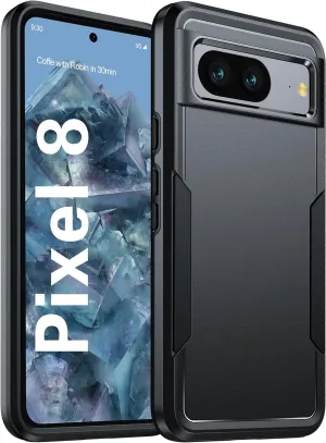 Entronix Case Designed for Google Pixel 8 Heavy Duty Case, Protection Shockproof Dropproof Dustproof Anti-Scratch Case