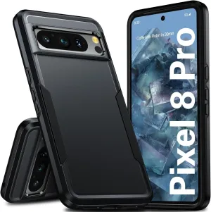 Entronix Case Designed for Google Pixel 8 Pro Heavy Duty Case, Protection Shockproof Dropproof Dustproof Anti-Scratch Case