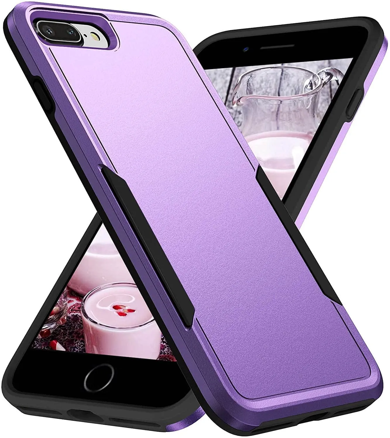 Entronix Case Designed for iPhone 7/8 Plus Heavy Duty Case, Protection Shockproof Dropproof Dustproof Anti-Scratch Case