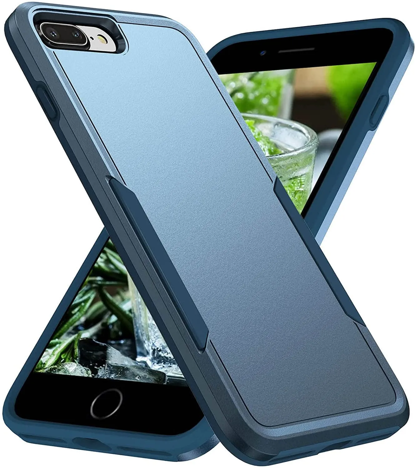Entronix Case Designed for iPhone 7/8 Plus Heavy Duty Case, Protection Shockproof Dropproof Dustproof Anti-Scratch Case