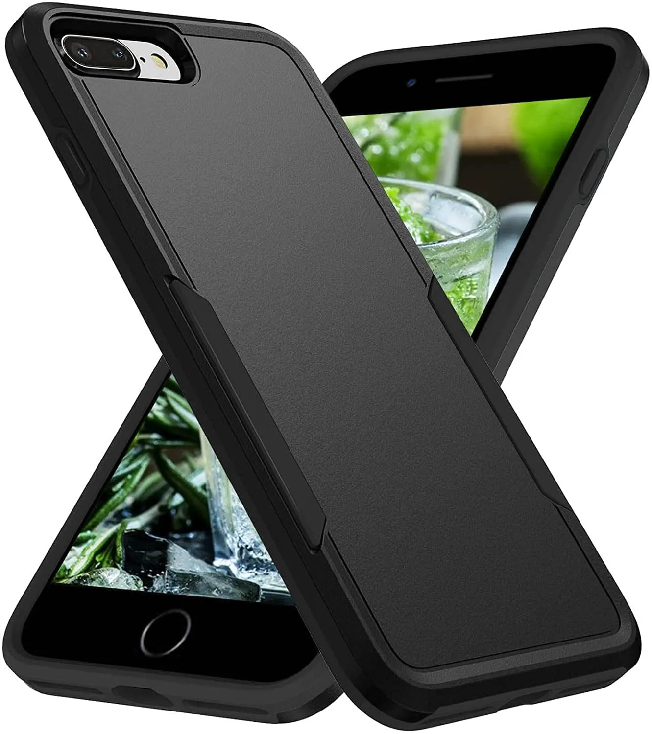 Entronix Case Designed for iPhone 7/8 Plus Heavy Duty Case, Protection Shockproof Dropproof Dustproof Anti-Scratch Case