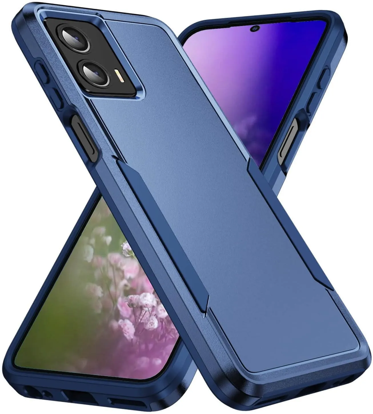 Entronix Case Designed for Motorola Edge Plus 2023 Heavy Duty Case, Dual Layer Protection Shockproof Dropproof Dustproof Anti-Scratch Case