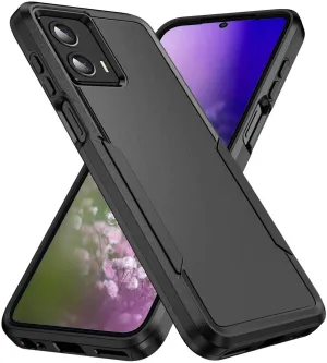 Entronix Case Designed for Motorola Edge Plus 2023 Heavy Duty Case, Dual Layer Protection Shockproof Dropproof Dustproof Anti-Scratch Case
