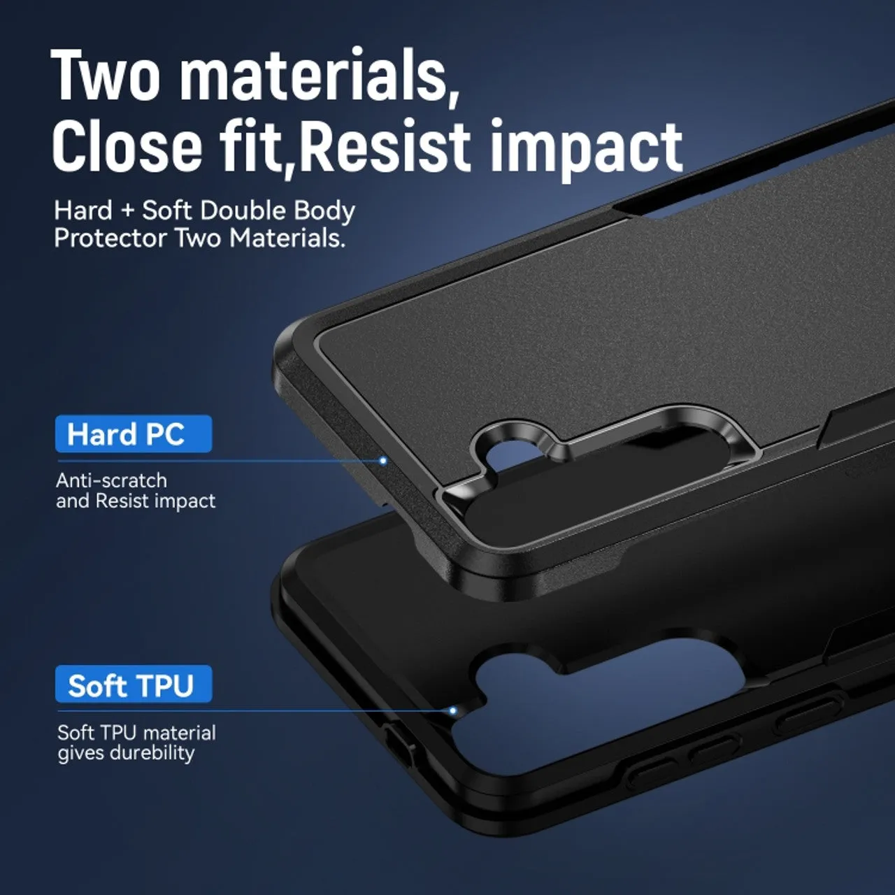 Entronix Case Designed for Samsung A54 Heavy Duty Case, Protection Shockproof Dropproof Dustproof Anti-Scratch Case