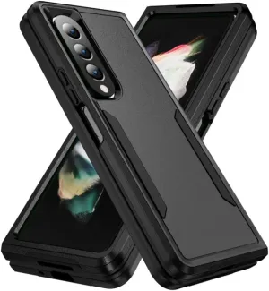 Entronix Case Designed for Samsung Galaxy Z Fold 3 Heavy Duty Case, Dual Layer Protection Shockproof Dropproof Dustproof Anti-Scratch Case