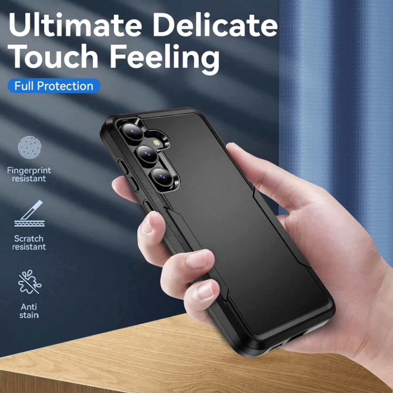 Entronix Case Designed for Samsung Galaxy Z Fold 3 Heavy Duty Case, Dual Layer Protection Shockproof Dropproof Dustproof Anti-Scratch Case