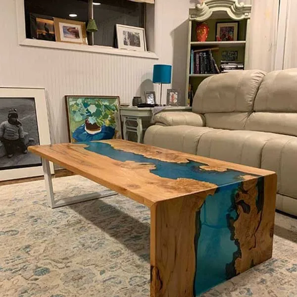 Epoxy Resin Furniture - Coffee Table - Amalia