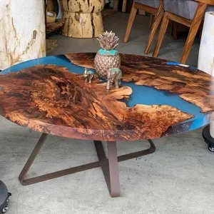 Epoxy Resin Furniture - Coffee Table - Round