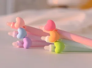 Erasable Heart Gel Pens
