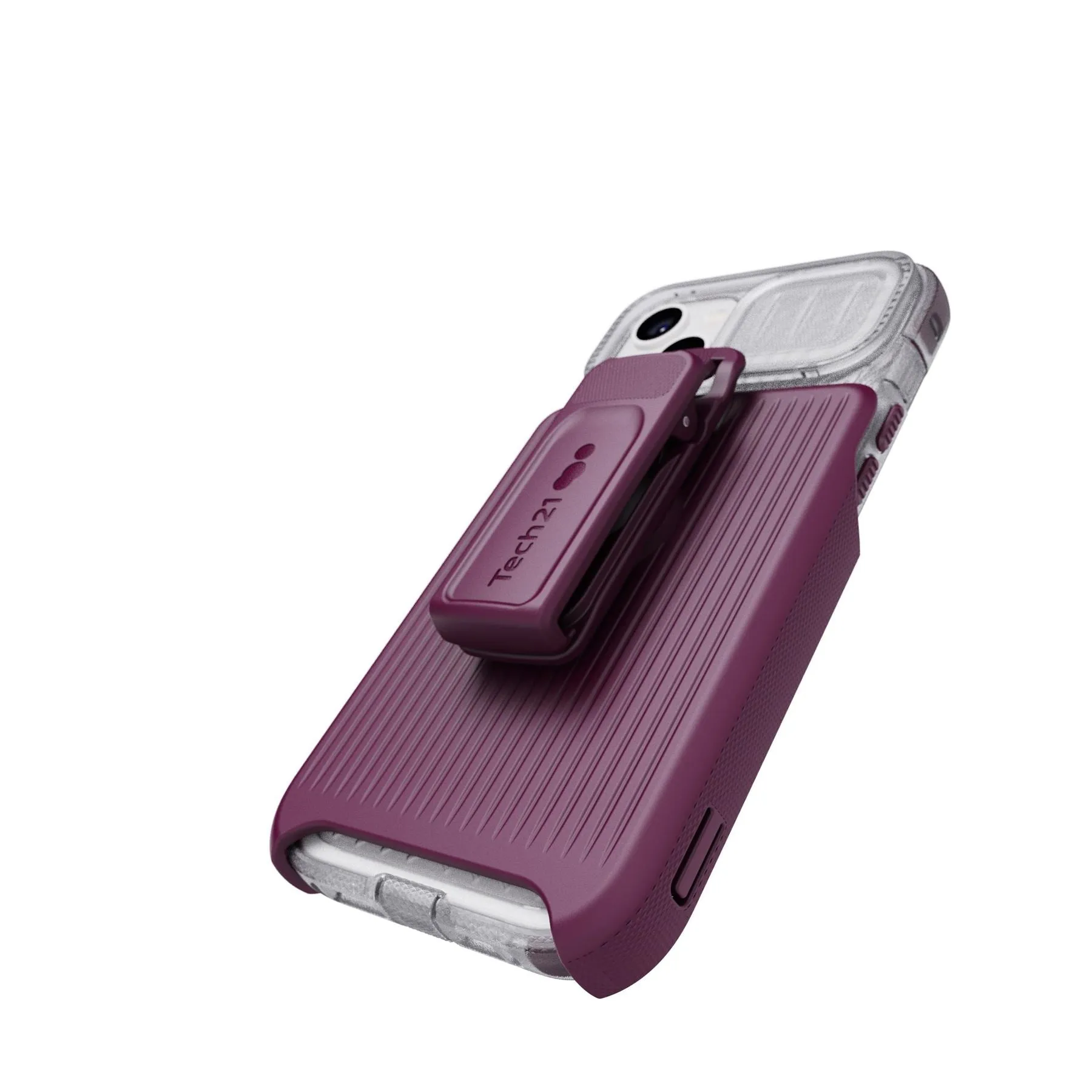 EvoMax - Apple iPhone 14 Plus Case MagSafe® Compatible - Frosted Purple