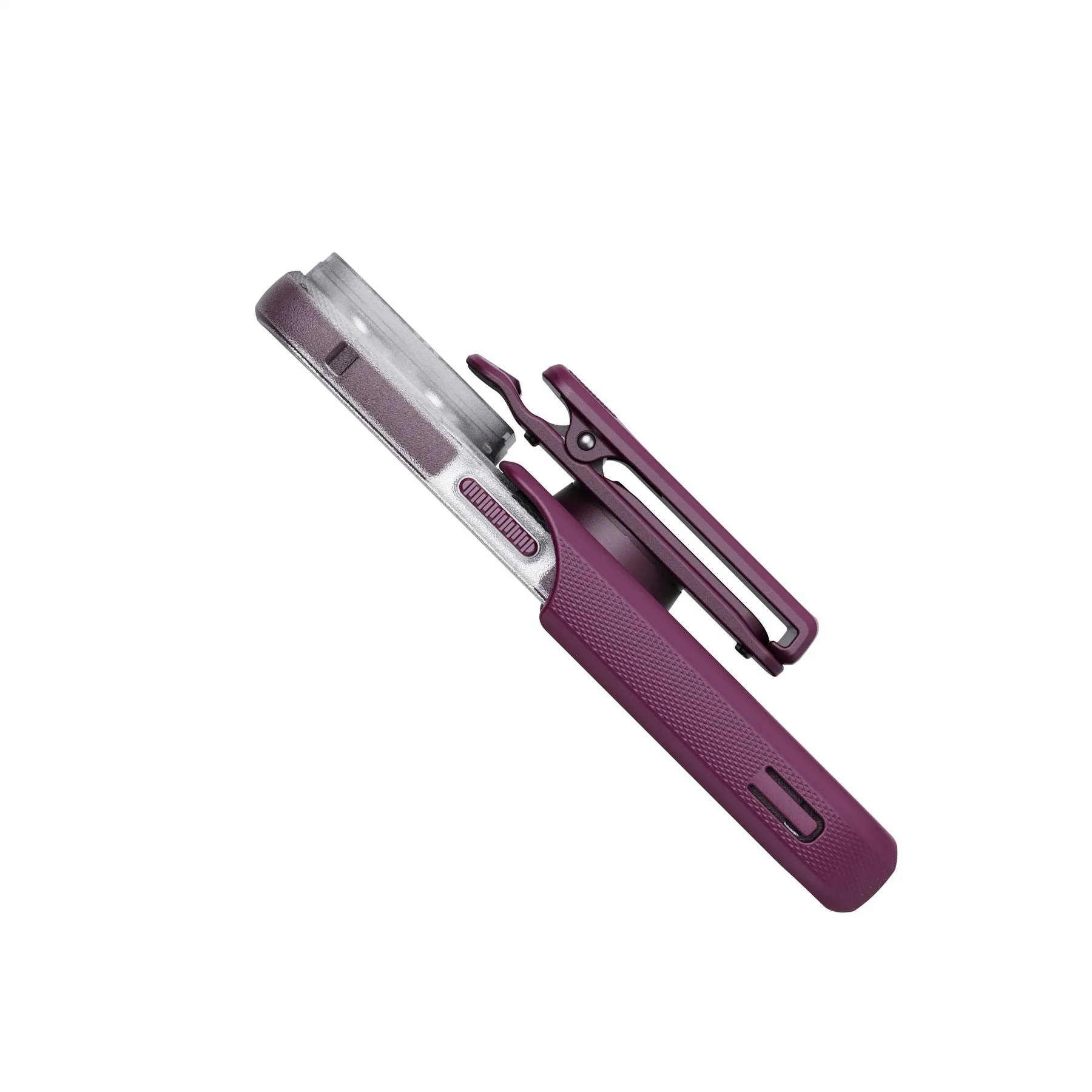 EvoMax - Apple iPhone 14 Pro Case MagSafe® Compatible - Frosted Purple