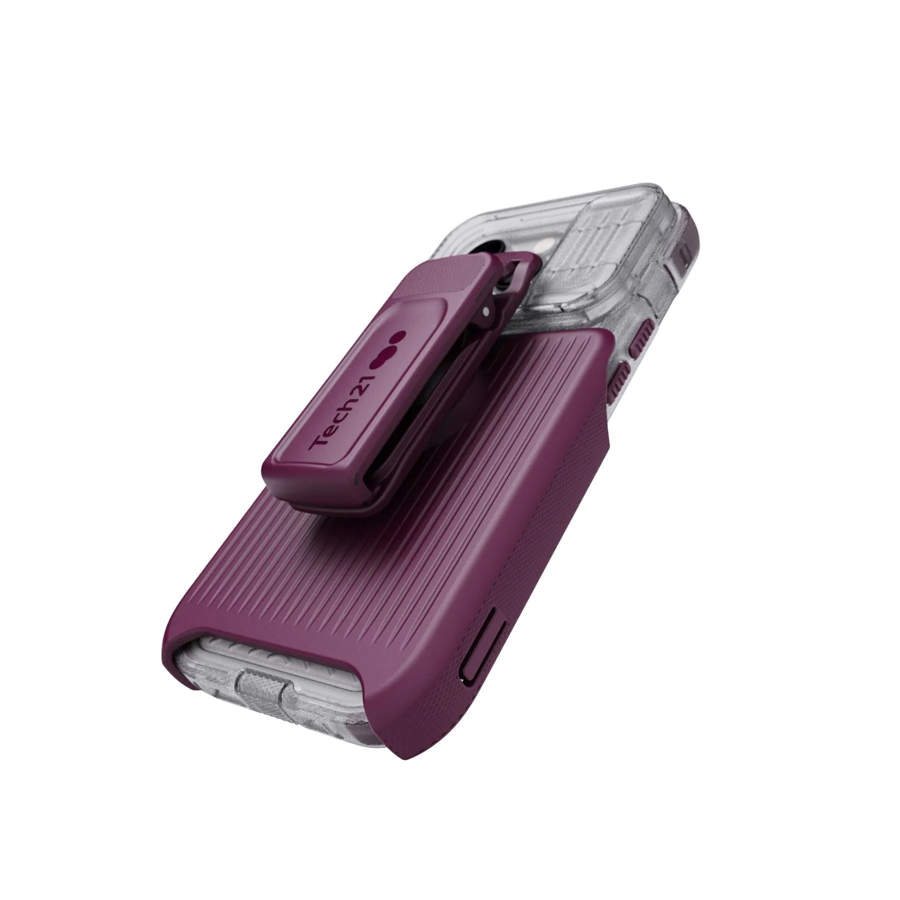 EvoMax - Apple iPhone 14 Pro Case MagSafe® Compatible - Frosted Purple