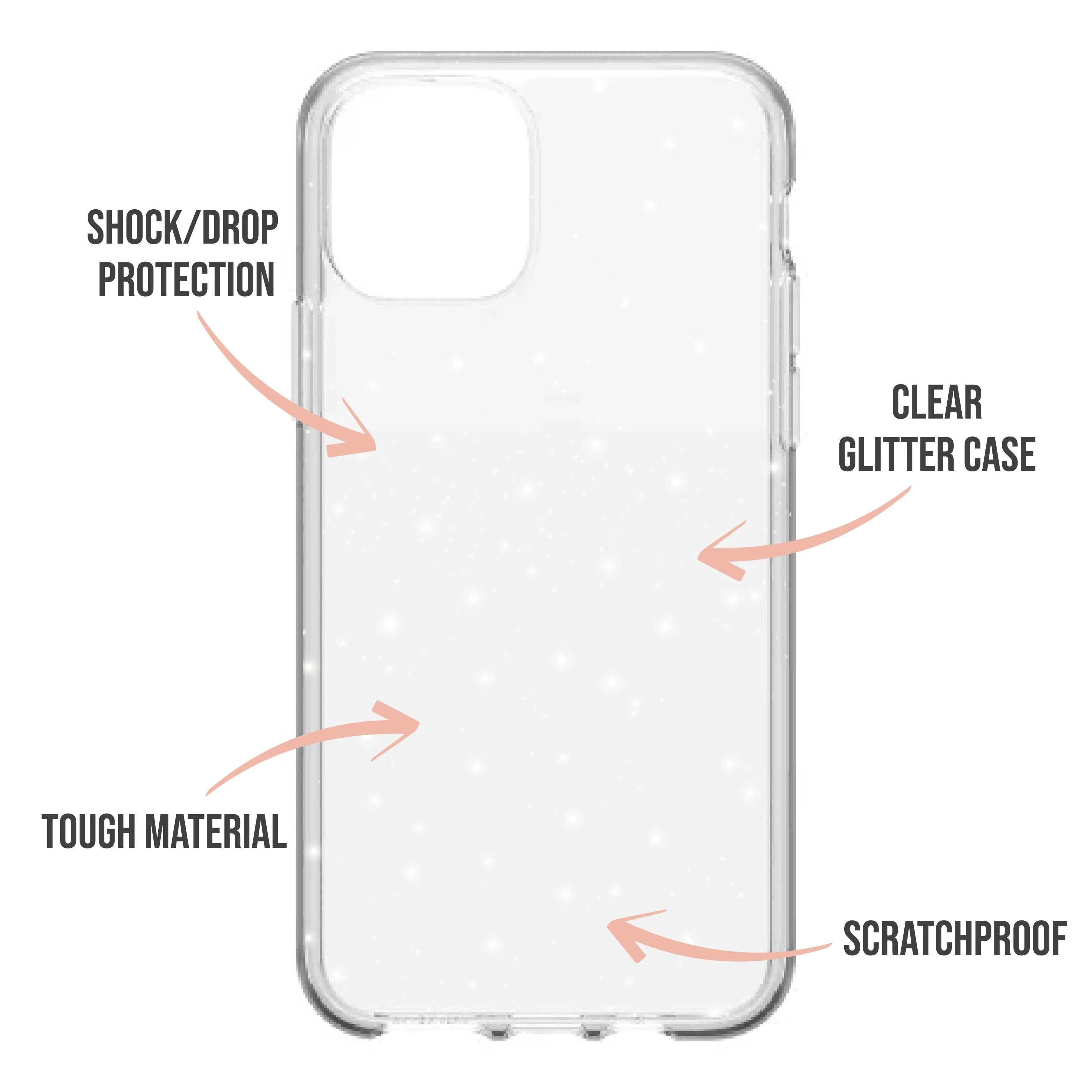 Fairytales Glitter Phone Case