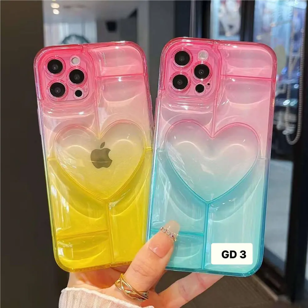 Fashion Rainbow Color Pattern Soft Mobile Case - iPhone 12