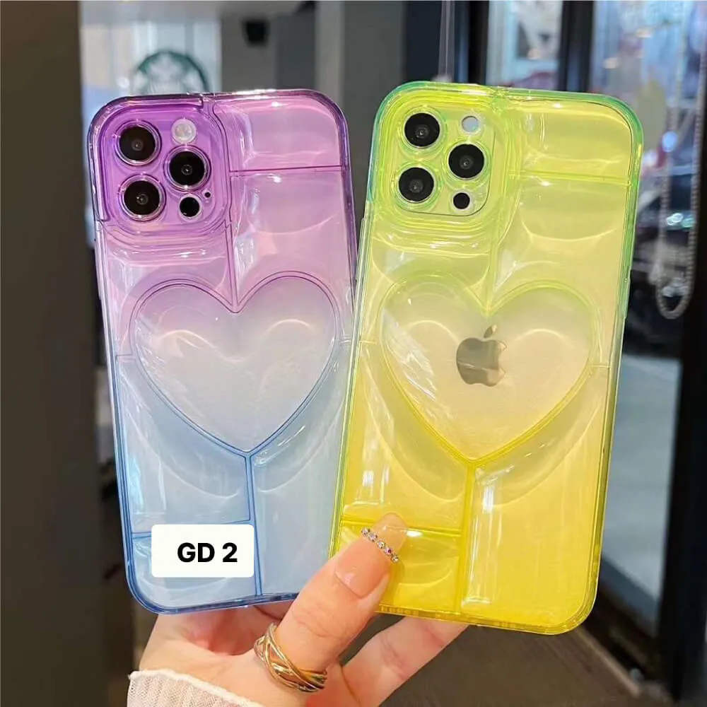 Fashion Rainbow Color Pattern Soft Mobile Case - iPhone 12