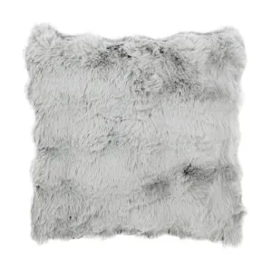 Faux Fur Scatter - Light Grey