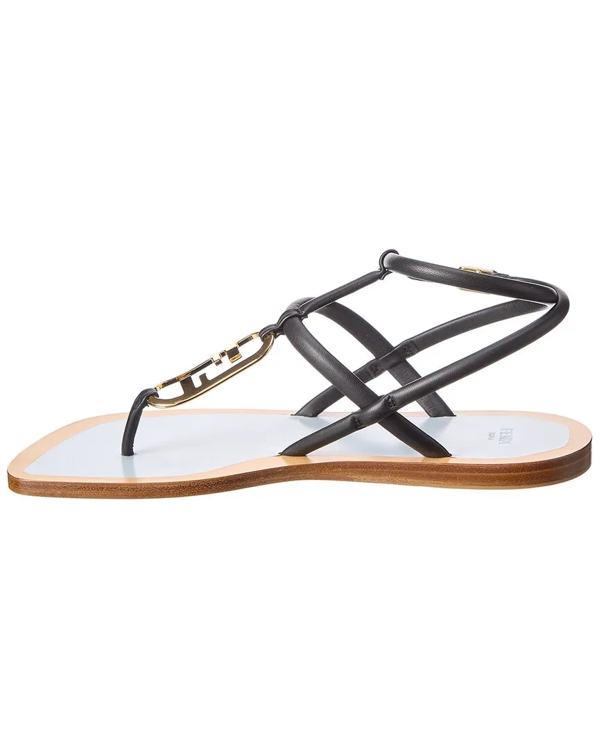 FENDI Leather Sandal